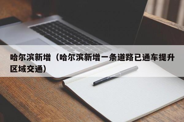哈尔滨新增(哈尔滨新增一条道路已通车提升区域交通)
