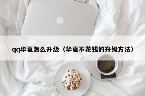 qq华夏怎么升级(华夏不花钱的升级方法)