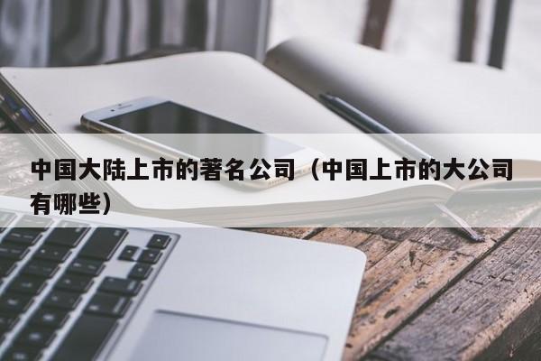 中国大陆上市的著名公司(中国上市的大公司有哪些)